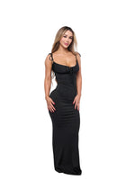 Black Shaping Maxi Dress