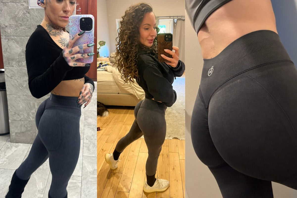 acid wash workout leggings