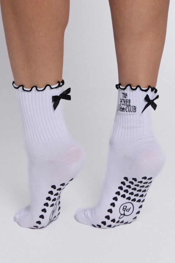 Pchee Black Pilates Socks