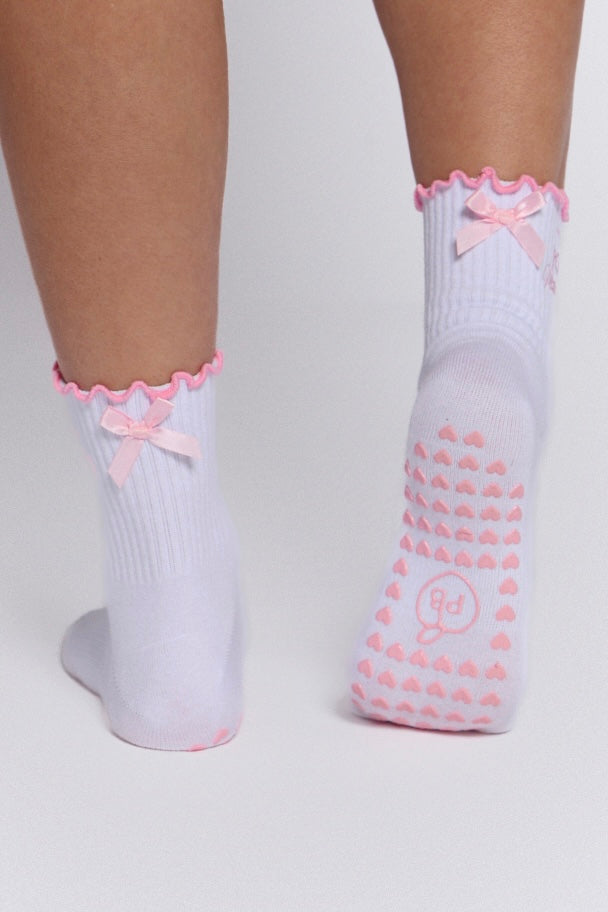 Pchee Pink Pilates Socks