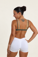 Olive Double-Layer Bra