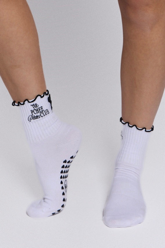 Pchee Black Pilates Socks