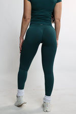 Forest Green Shaping Scrunch Butt Leggings — view 2