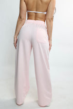 Pink Striped Baggy Pants — view 4