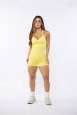 Yellow Bombshell Slimming Tank — view 3