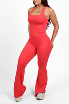 Coral Snatching Tank and Flare Pant Set