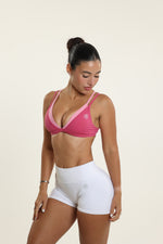 Pink Double-Layer Bra